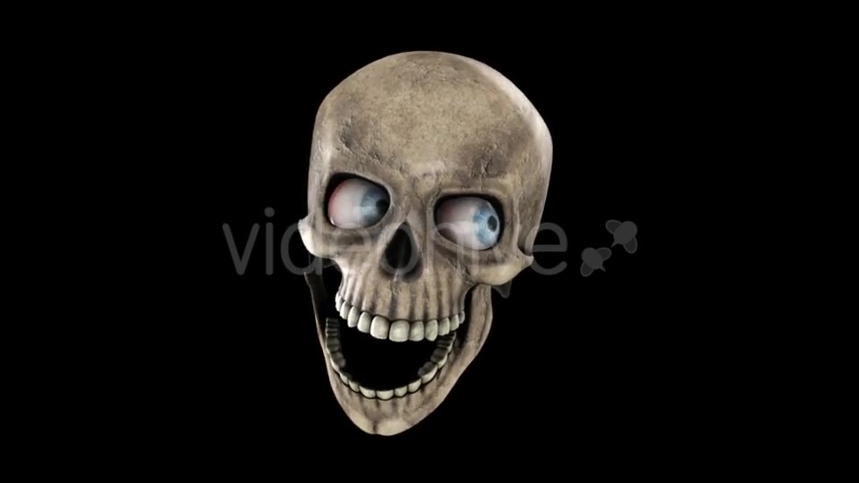 Animated Skull With Eyes Videohive 18244345 Motion Graphics Image 3