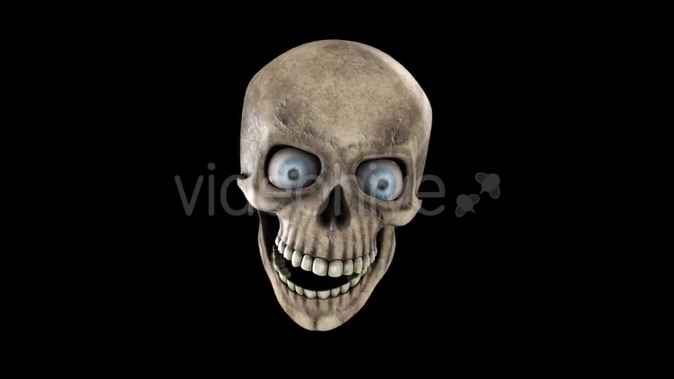 Animated Skull With Eyes Videohive 18244345 Motion Graphics Image 8