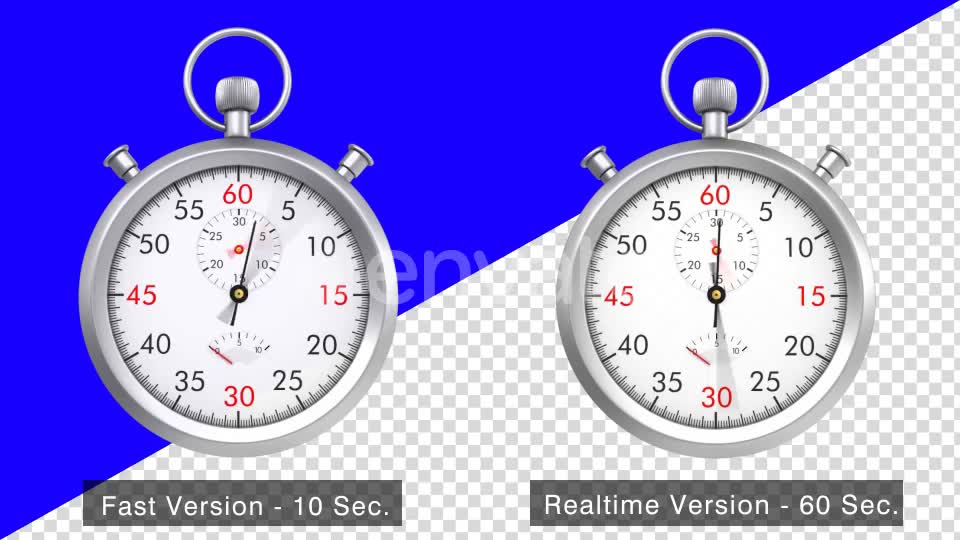 Animated Stopwatch Looped Videohive 25099197 Motion Graphics Image 1