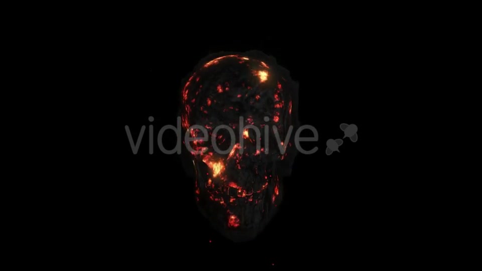 Animation Fire a Smoking Skull Videohive 19608273 Motion Graphics Image 4