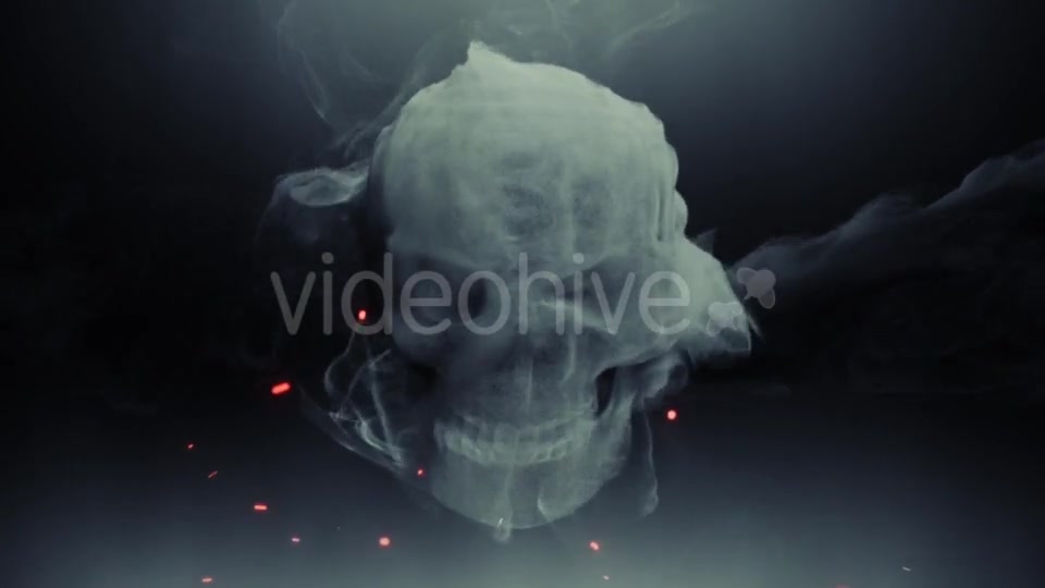 Animation Head Ghost Skull Smoke Videohive 19905645 Motion Graphics Image 4