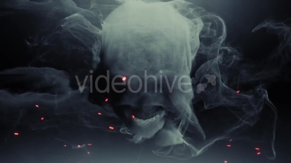 Animation Head Ghost Skull Smoke Videohive 19905645 Motion Graphics Image 5