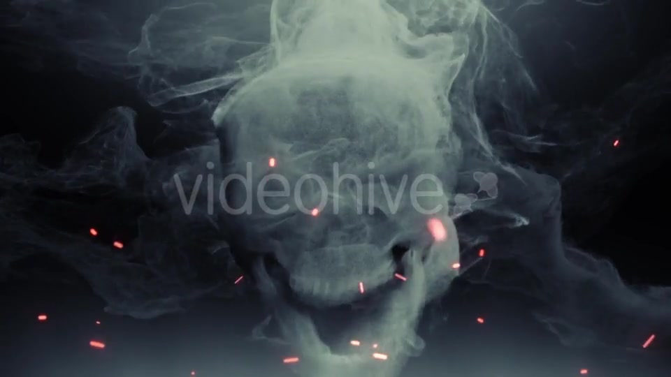 Animation Head Ghost Skull Smoke Videohive 19905645 Motion Graphics Image 6