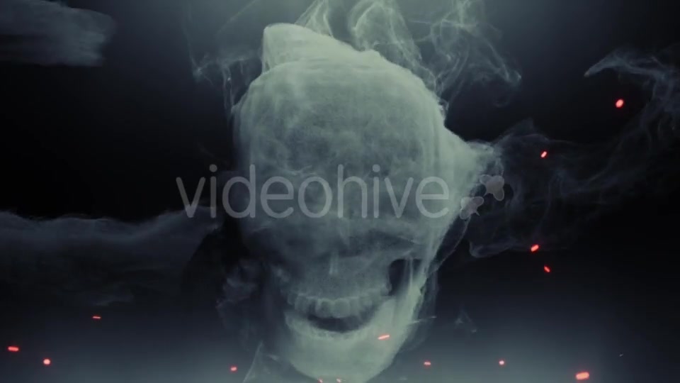 Animation Head Ghost Skull Smoke Videohive 19905645 Motion Graphics Image 8