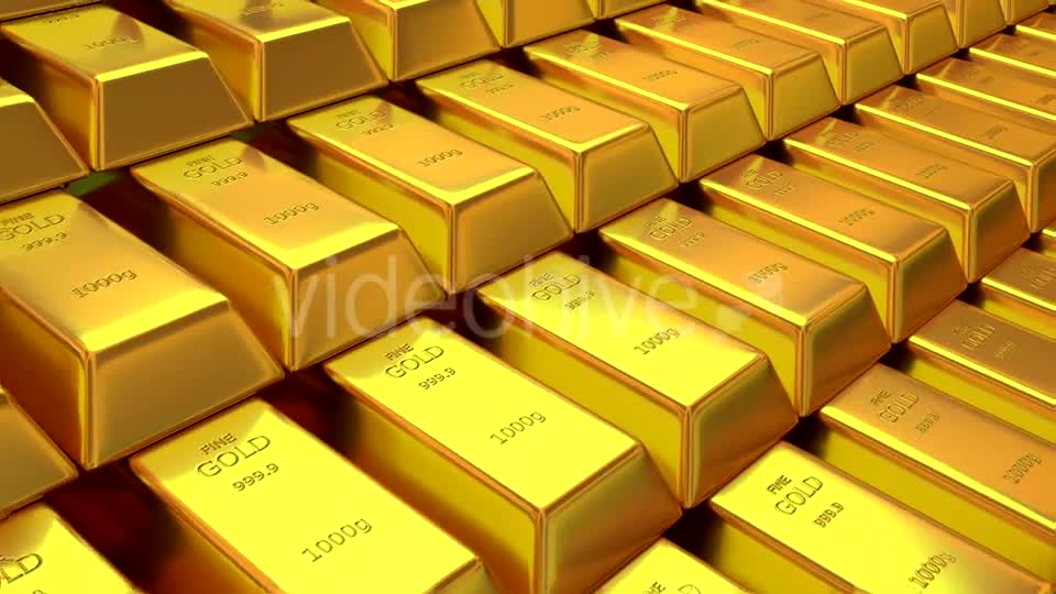 Animation of Gold Bars Videohive 13165113 Motion Graphics Image 1