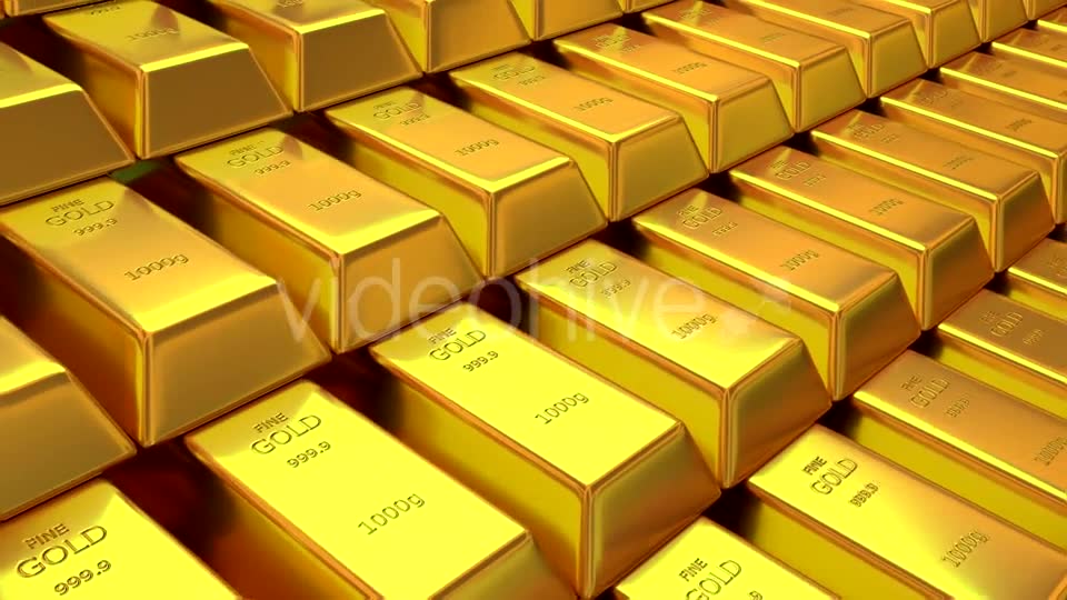 Animation of Gold Bars Videohive 13165113 Motion Graphics Image 2