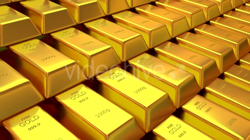 Animation of Gold Bars Videohive 13165113 Motion Graphics Image 3
