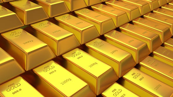 Animation of Gold Bars - 13165113 Videohive Download