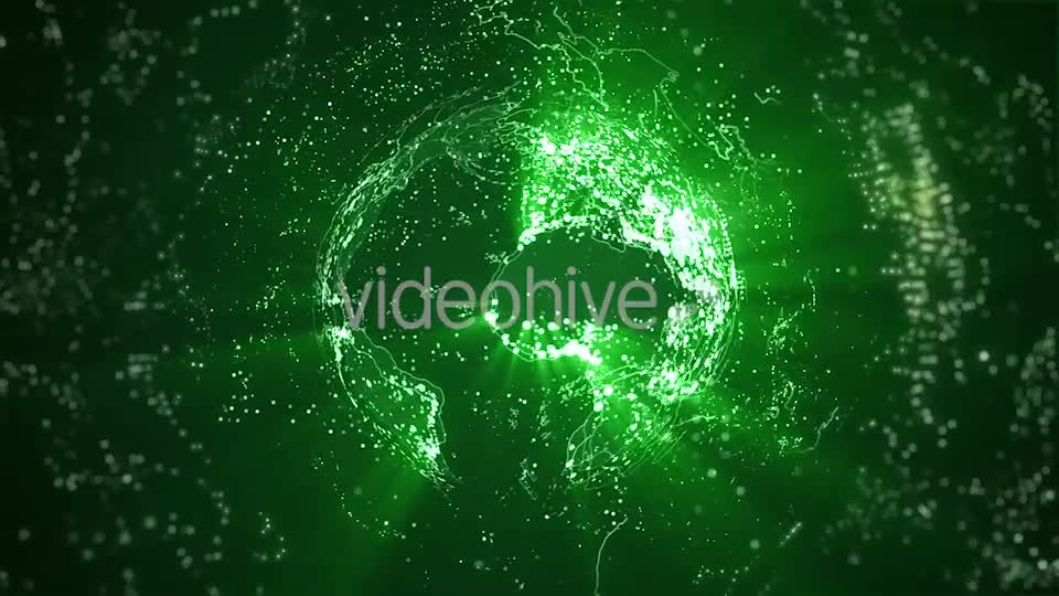 Animation of Green Earth Videohive 18404285 Motion Graphics Image 1