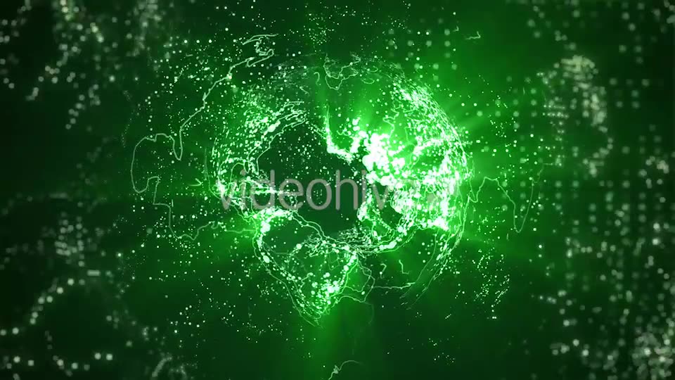 Animation of Green Earth Videohive 18404285 Motion Graphics Image 2