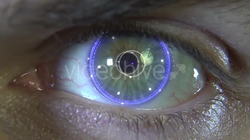 Animation of the Eye with Holograms Videohive 19885522 Motion Graphics Image 1