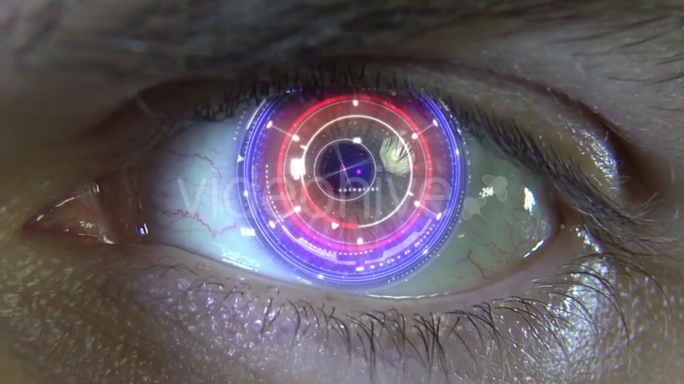 Animation of the Eye with Holograms Videohive 19885522 Motion Graphics Image 3