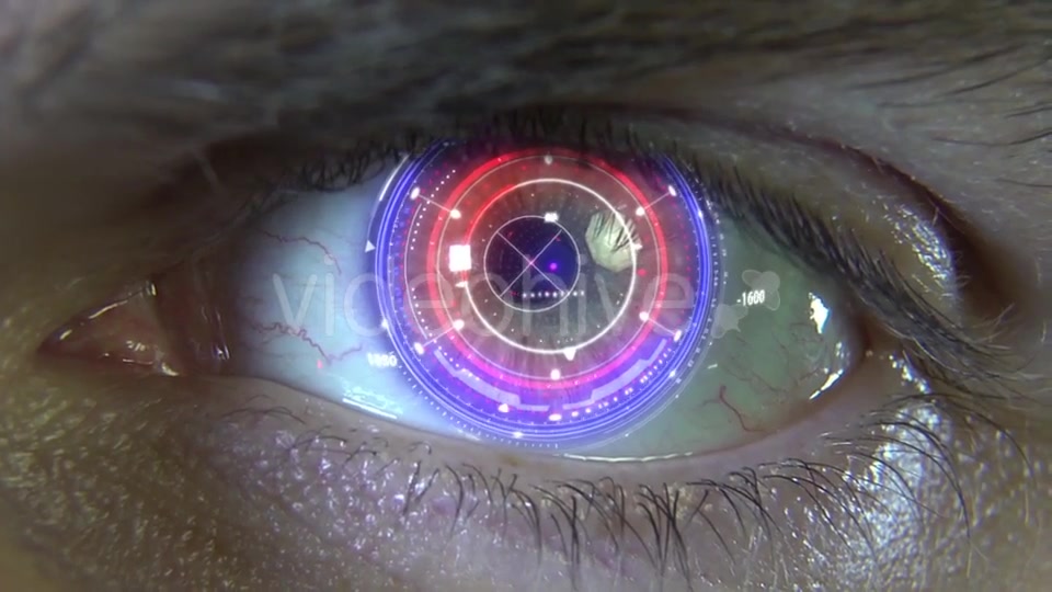 Animation of the Eye with Holograms Videohive 19885522 Motion Graphics Image 5