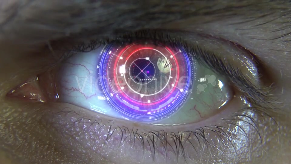 Animation of the Eye with Holograms Videohive 19885522 Motion Graphics Image 6