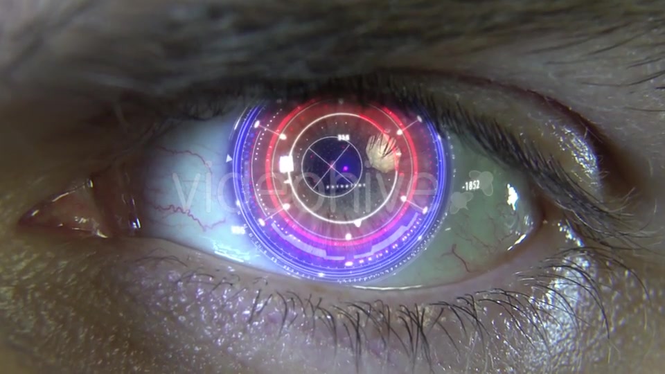 Animation of the Eye with Holograms Videohive 19885522 Motion Graphics Image 8