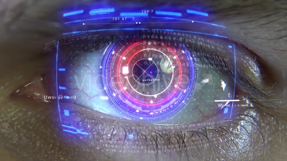 Animation of the Eye with Holograms Videohive 19885527 Motion Graphics Image 5