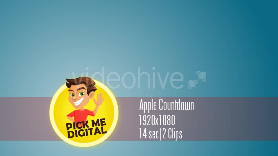 Apple Countdown Videohive 15939703 Motion Graphics Image 1
