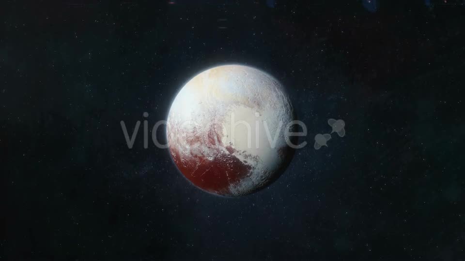 Approaching the Minor Planet Pluto Videohive 21387438 Motion Graphics Image 1