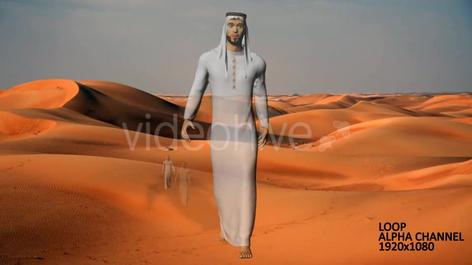 Arab Man 3d Motion Videohive 12683762 Motion Graphics Image 3