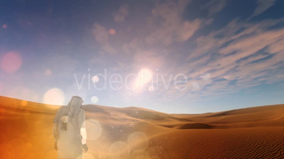 Arab Man and Desert Videohive 19408912 Motion Graphics Image 9