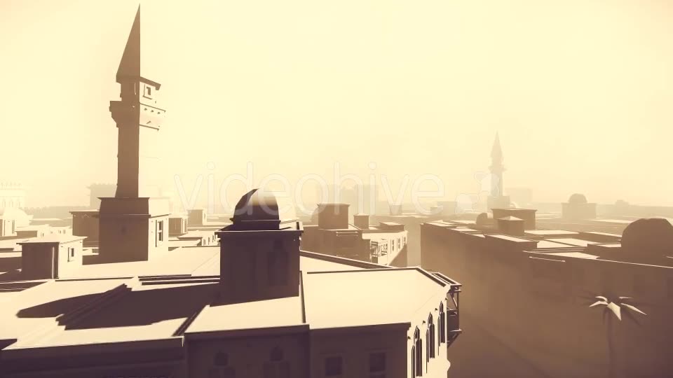 Arabic City Flyover 2 Videohive 15969516 Motion Graphics Image 2