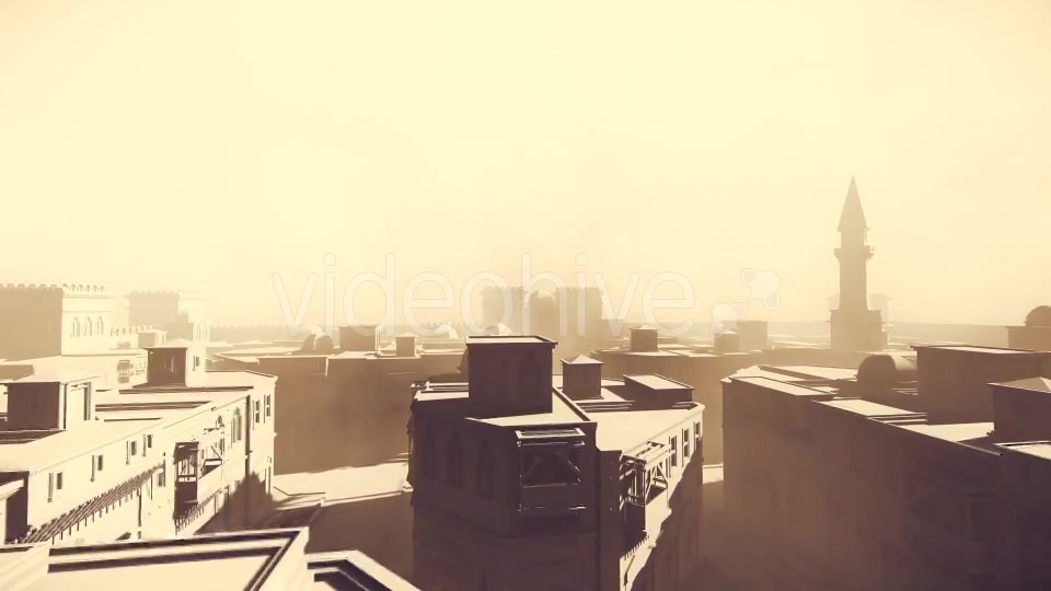 Arabic City Flyover 2 Videohive 15969516 Motion Graphics Image 6