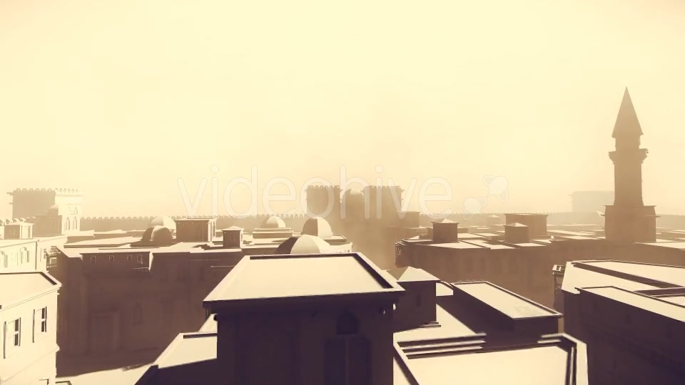Arabic City Flyover 2 Videohive 15969516 Motion Graphics Image 9