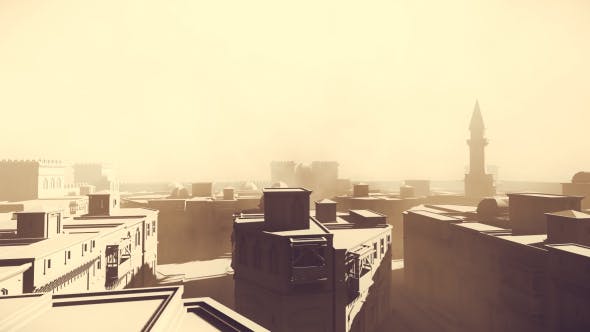 Arabic City Flyover 2 - Download 15969516 Videohive