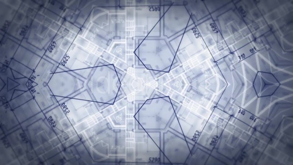 Architectural Kaleidoscopic Background Videohive 19580100 Motion Graphics Image 7