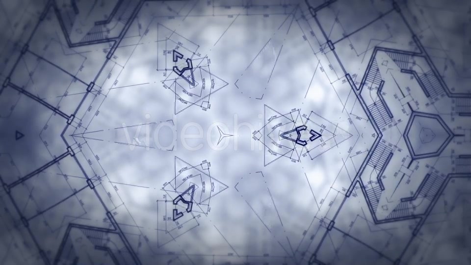 Architectural Kaleidoscopic Background Videohive 19580100 Motion Graphics Image 9