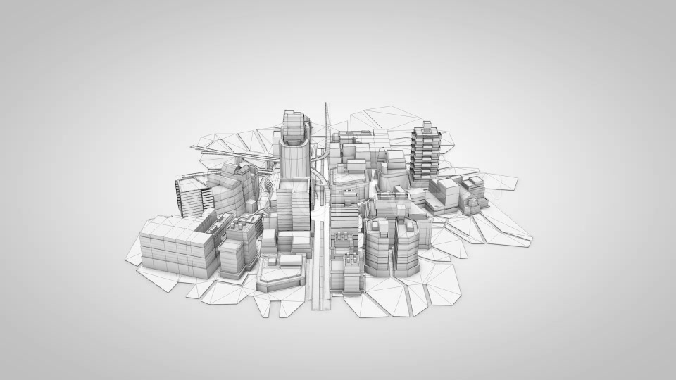 Architecture Blueprint City Background Videohive 19713397 Motion Graphics Image 4