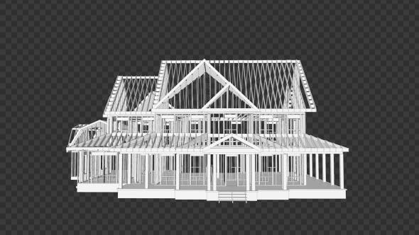 Architecture Blueprint House - 20018254 Videohive Download