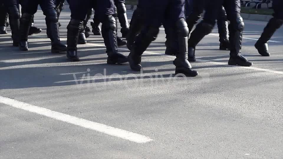 Armored Police Force  Videohive 6307862 Stock Footage Image 1