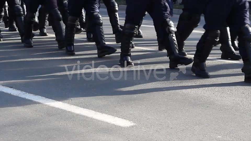 Armored Police Force  Videohive 6307862 Stock Footage Image 2