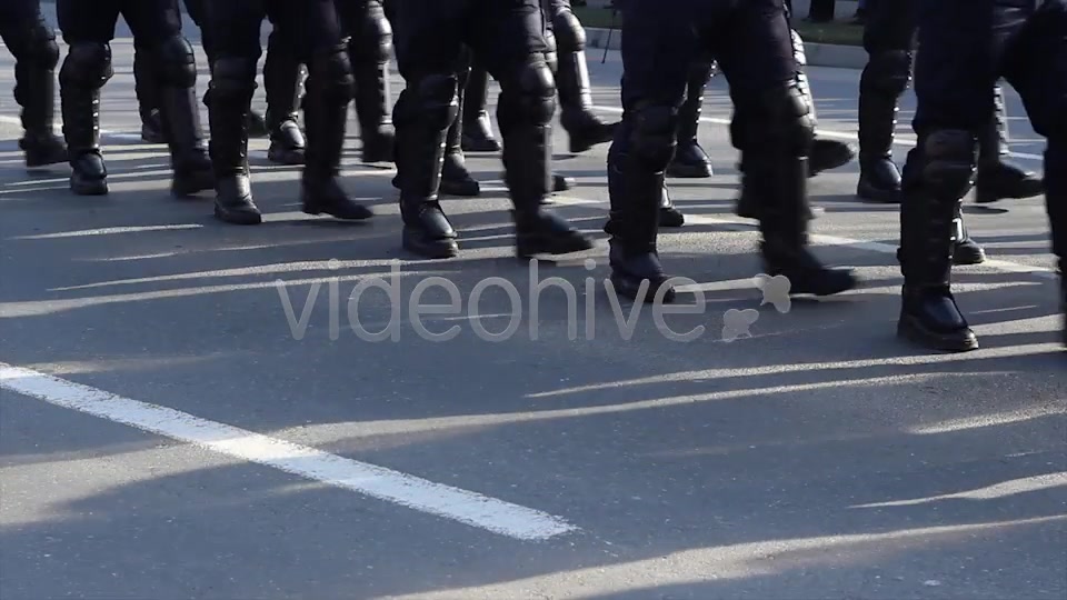 Armored Police Force  Videohive 6307862 Stock Footage Image 4