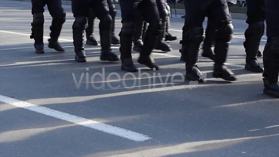 Armored Police Force  Videohive 6307862 Stock Footage Image 5