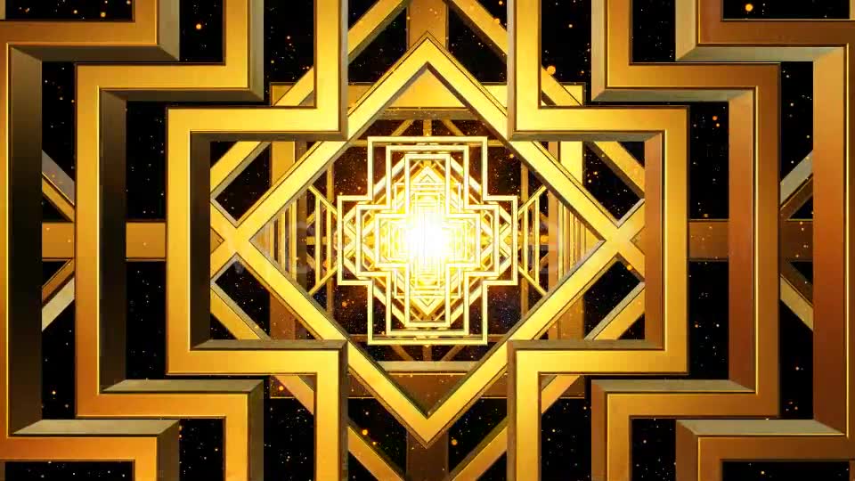 Art Deco Gold Loop Background Videohive 20211224 Motion Graphics Image 2