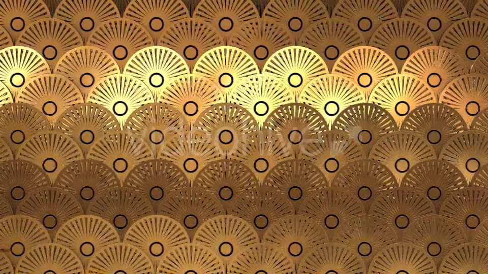 Art Deco Gold Pattern Videohive 21424261 Motion Graphics Image 3