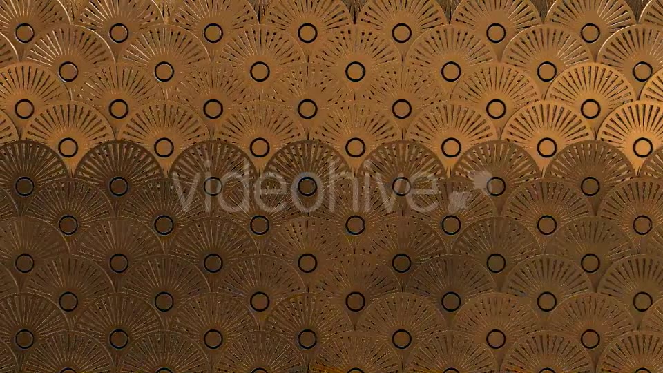 Art Deco Gold Pattern Videohive 21424261 Motion Graphics Image 5