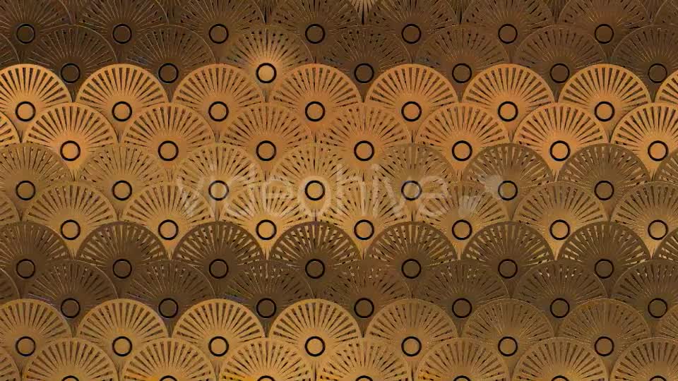 Art Deco Gold Pattern Videohive 21424261 Motion Graphics Image 7