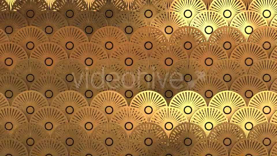 Art Deco Gold Pattern Videohive 21424261 Motion Graphics Image 8