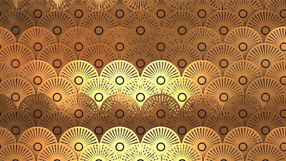 Art Deco Gold Pattern - 21424261 Download Videohive