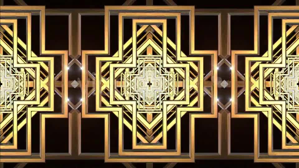 Art Deco Kaleidoscope Loop Background Videohive 20478527 Motion Graphics Image 1
