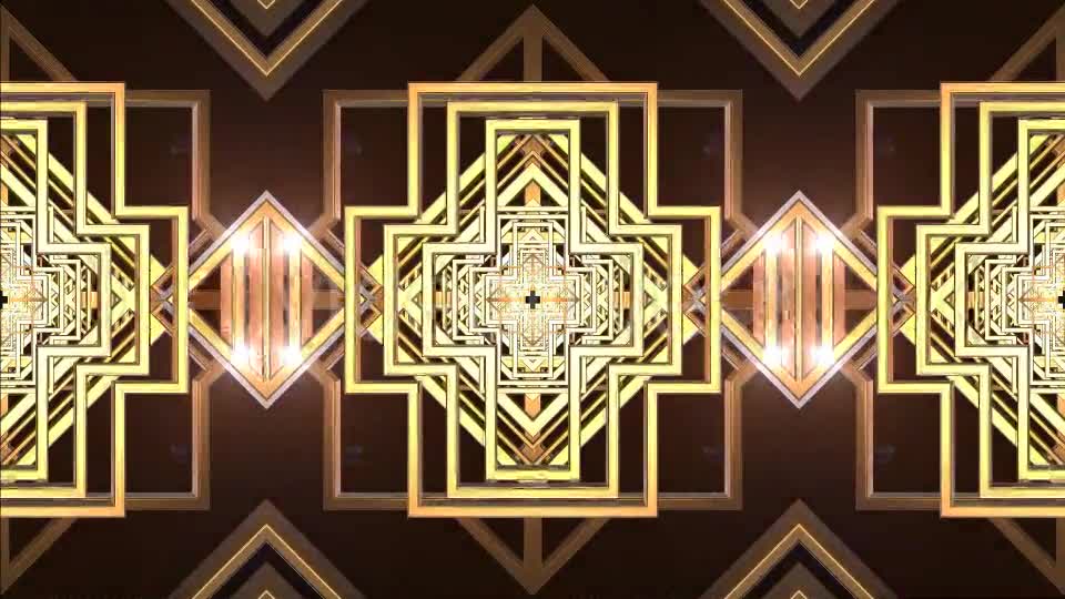 Art Deco Kaleidoscope Loop Background Videohive 20478527 Motion Graphics Image 2