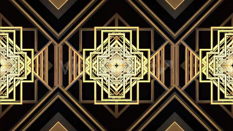 Art Deco Kaleidoscope Loop Background Videohive 20478527 Motion Graphics Image 3