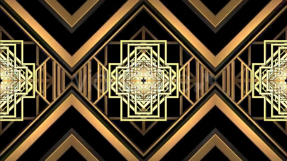 Art Deco Kaleidoscope Loop Background Videohive 20478527 Motion Graphics Image 4
