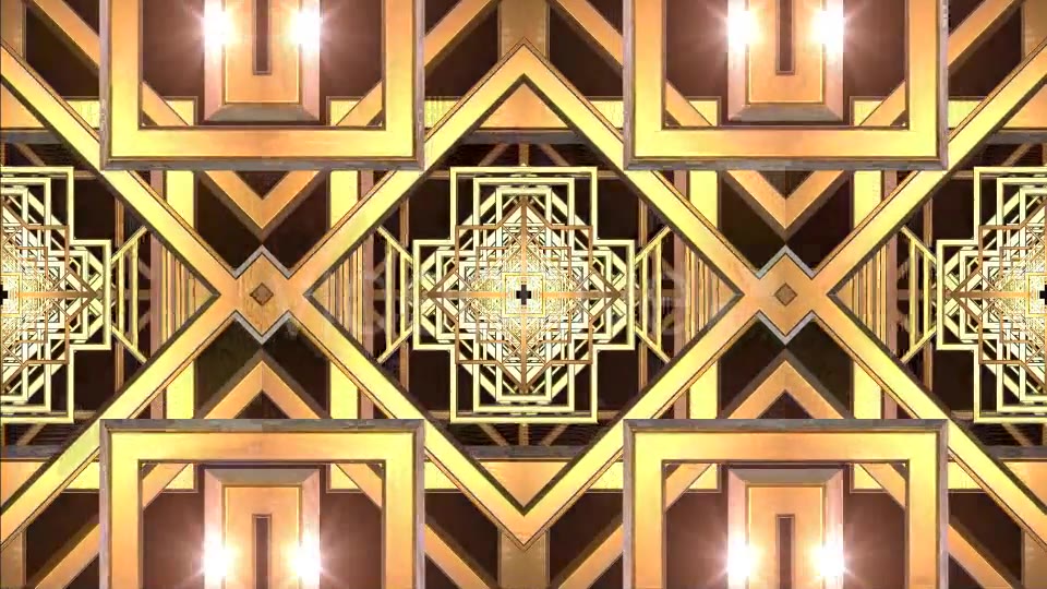 Art Deco Kaleidoscope Loop Background Videohive 20478527 Motion Graphics Image 5