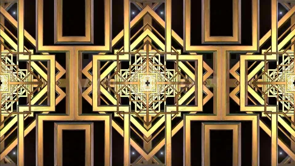 Art Deco Kaleidoscope Loop Background Videohive 20478527 Motion Graphics Image 6