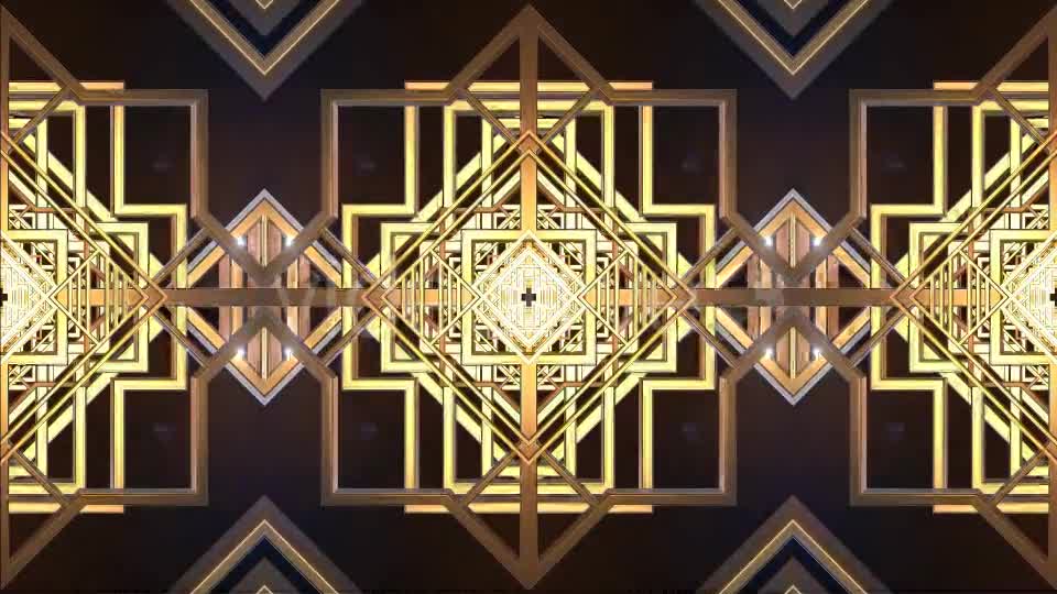 Art Deco Kaleidoscope Loop Background Videohive 20478527 Motion Graphics Image 8
