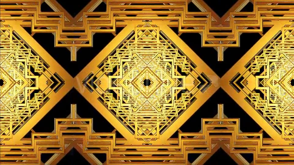Art Deco Kaleidoscope Loop Background Videohive 20478505 Motion Graphics Image 3